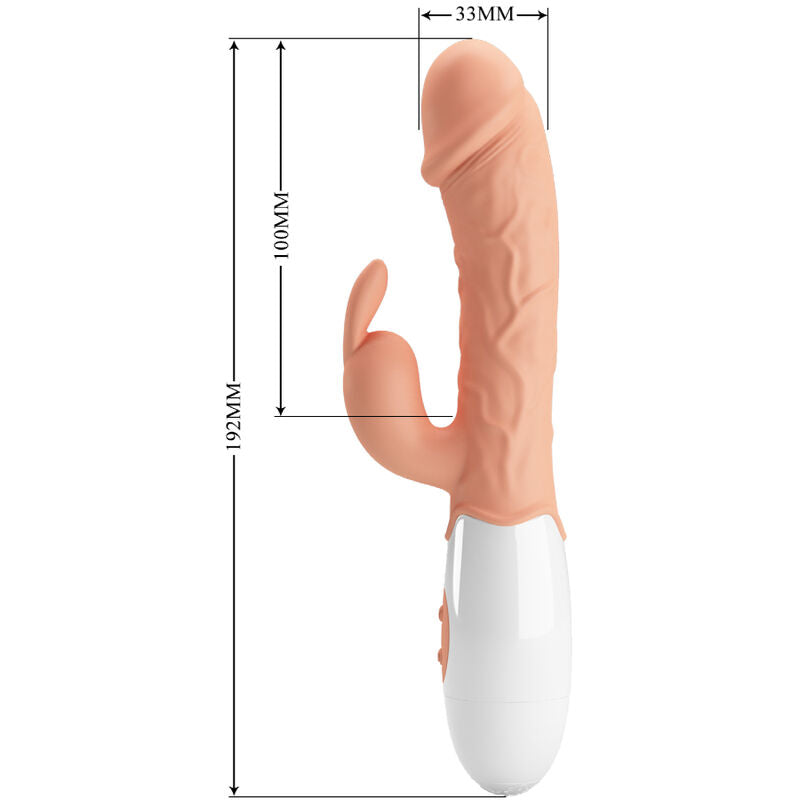 PRETTY LOVE Osterhasen-Vibrator mit Klitorisstimulator