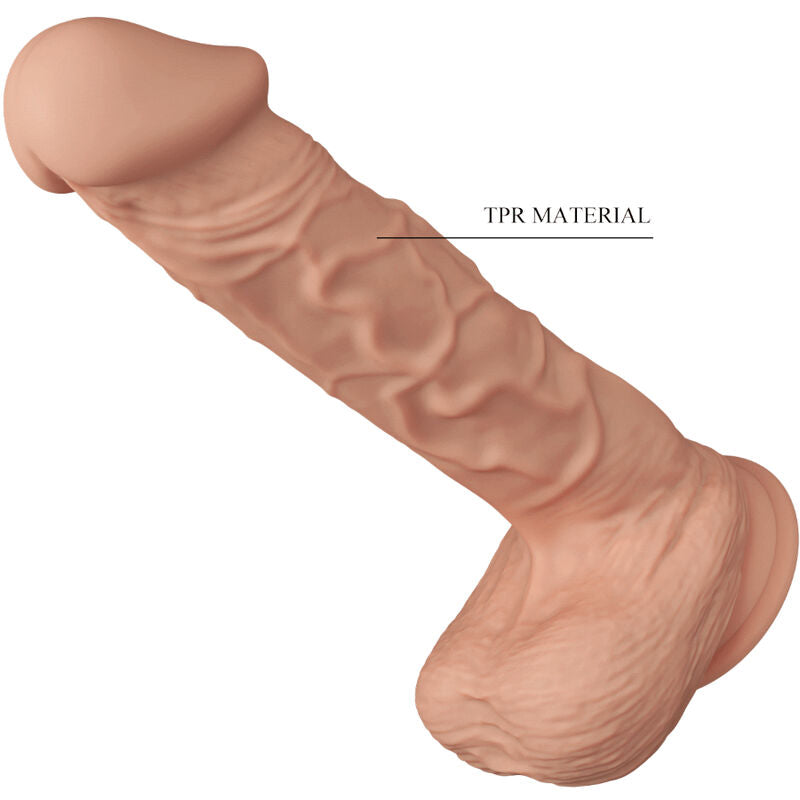 BAILE Schöne Begegnung Berqrisi – Flexibler realistischer Dildo, 26 cm, natürlich