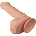 BAILE Schöne Begegnung Berqrisi – Flexibler realistischer Dildo, 26 cm, natürlich