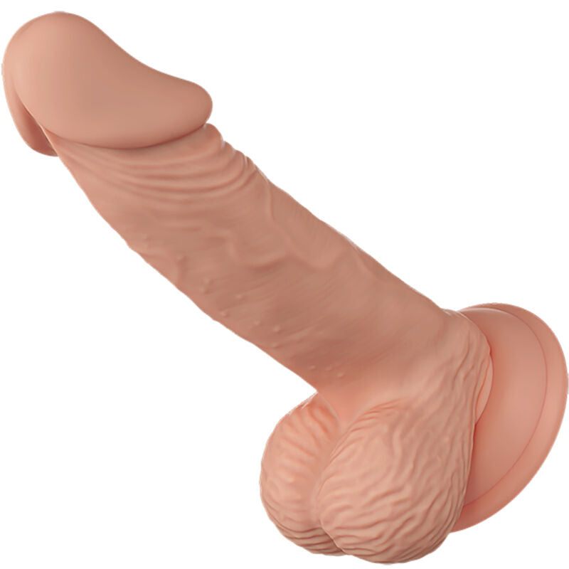 BAILE Schöne Begegnung Zebulon – Flexibler realistischer Dildo, 19.4 cm, natürlich
