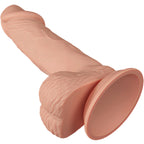 BAILE Schöne Begegnung Zebulon – Flexibler realistischer Dildo, 19.4 cm, natürlich