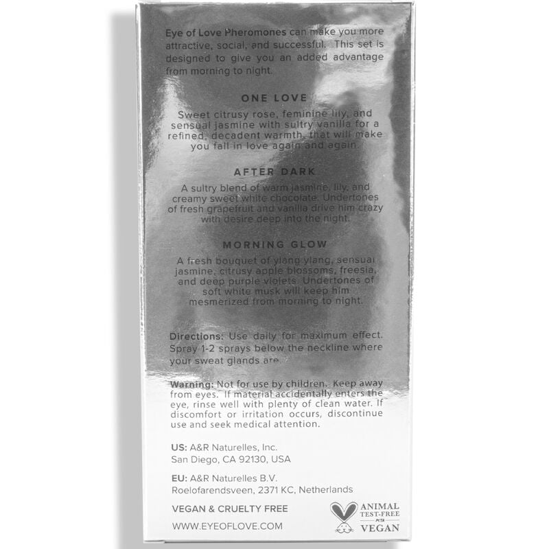 EYE OF LOVE – Pheromon-Parfüm 3er-Set 10ml