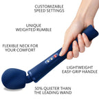 FUN FACTORY – VIM Gewichteter Rumble-Wand-Vibrator, Mitternachtsblau