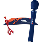 FUN FACTORY – VIM Gewichteter Rumble-Wand-Vibrator, Mitternachtsblau