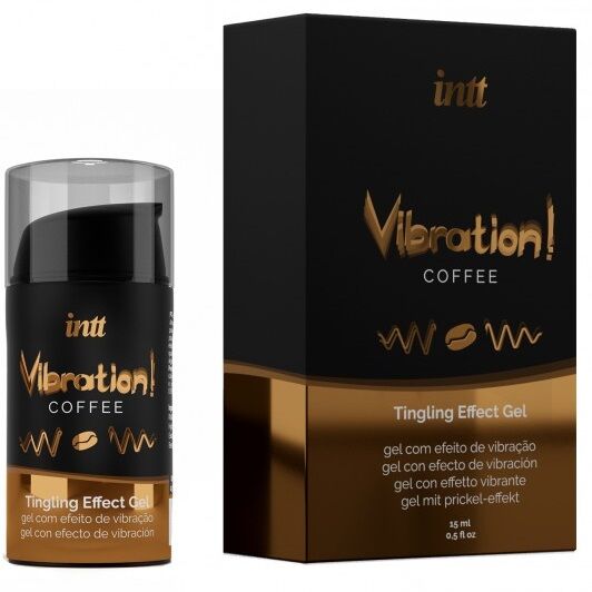 INTT MASSAGE & ORAL SEX – GEL DE MASSAGE SAVEUR CAFÉ EFFET CHAUD