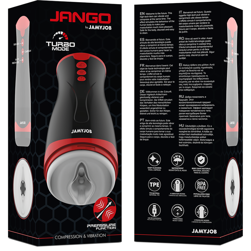 Jamyjob Jango – Kompressions- und Vibrationsmasturbator