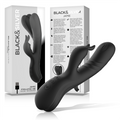BLACK&SILVER Jamie – Wiederaufladbarer Rabbit-Stimulator aus Silikon, schwarz