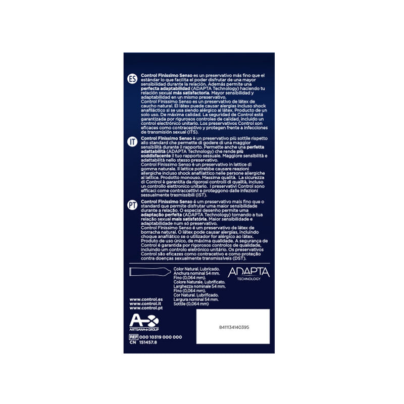 CONTROL Adapta – Condoms 24 units