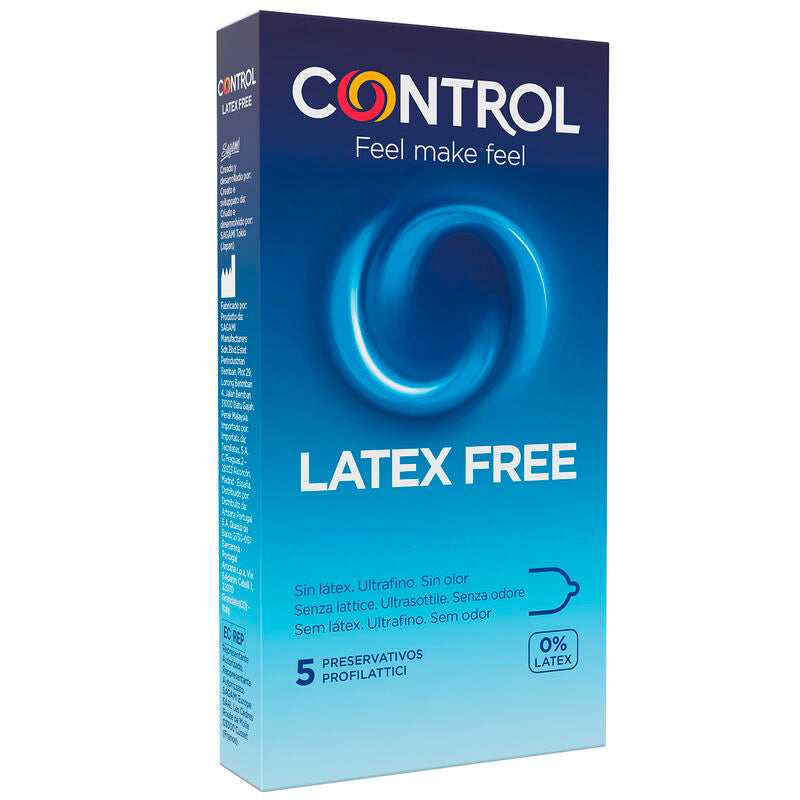 CONTROL Free – Latexfreie Kondome, 5 Stück