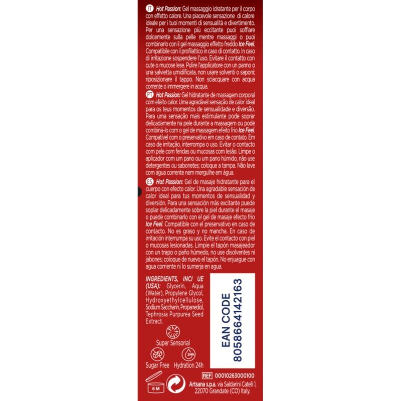 CONTROL – Passion chaude gel 3 en 1 200 ml