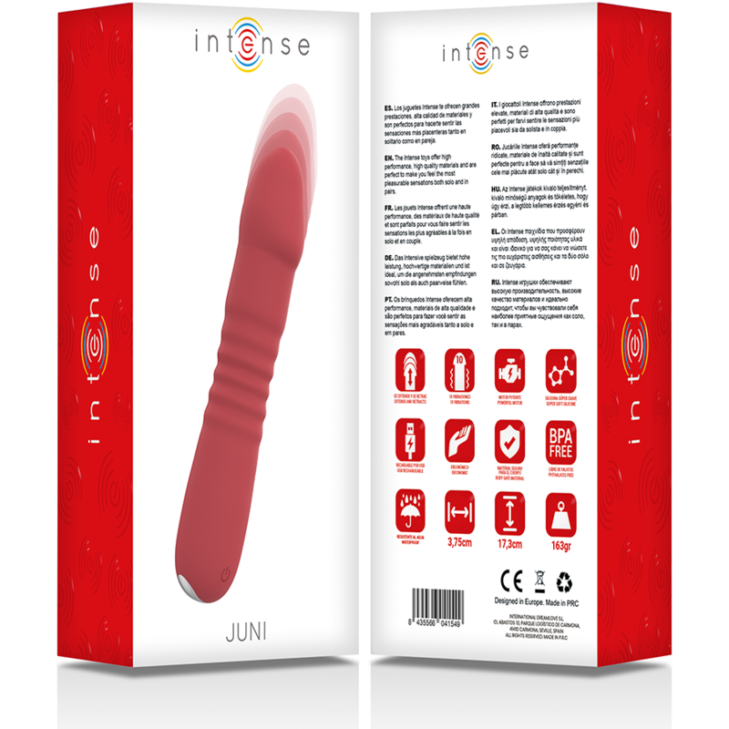 INTENSE – JUNI UP & DOWN 10 RED VIBRATIONS