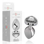 INTENSE – PLUG ANAL MÉTAL ALUMINIUM COEUR TAILLE