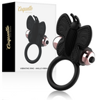 COQUETTE Chic Desire Schmetterling – Vibrationsring, Schwarz/Gold