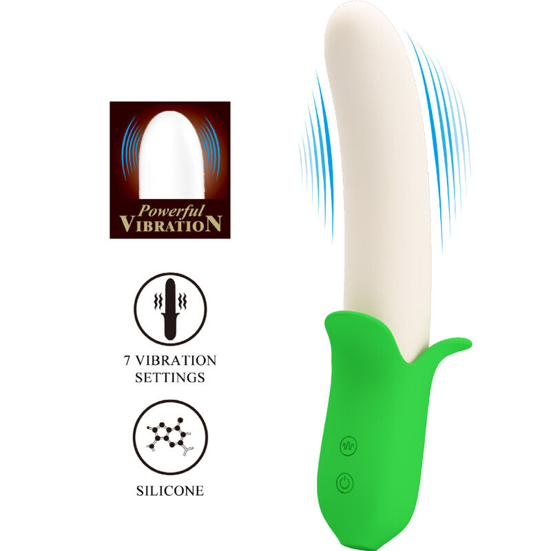 PRETTY LOVE – BANANA KNIGHT SUPER POWER 7 VIBRAZIONI IN SILICONE