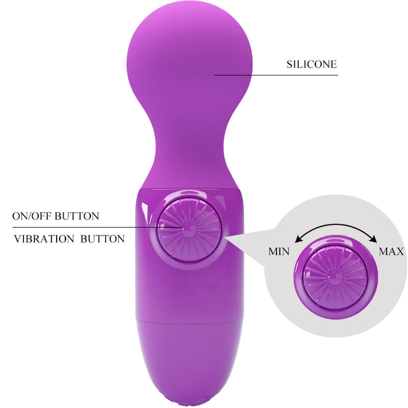 PRETTY LOVE Mini-Massager, lila