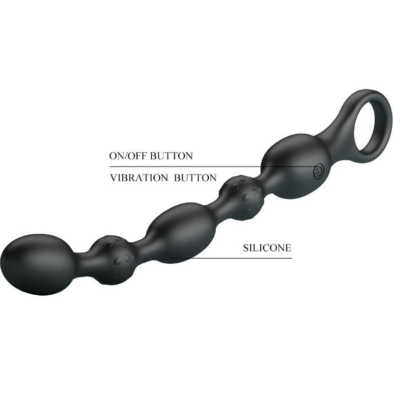 PRETTY LOVE Van – Analkette mit 10 Vibrationsfunktionen