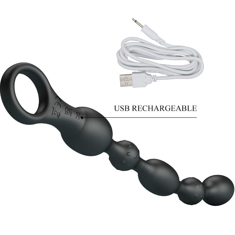 PRETTY LOVE Van – Analkette mit 10 Vibrationsfunktionen
