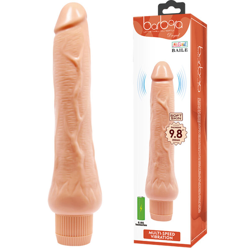 BAILE Barbara – Realistischer Vibrator, 25 cm