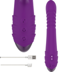 Intense Iggy – Up & Down Vibrator mit Klitoris-Stimulator, lila