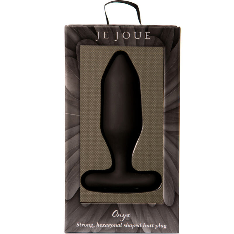 JE JOUE Onyx – Analplug-Vibrator, schwarz