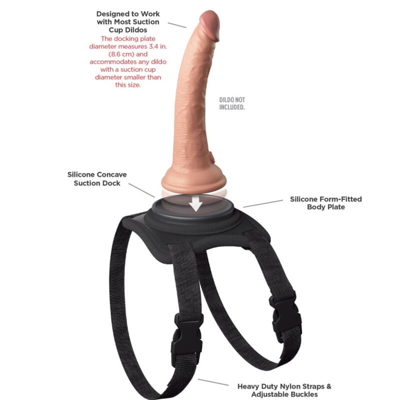 PIPEDREAM Body Dock Lap Strap – Strap-on-Gurt