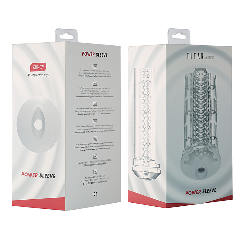 KIIROO – COPERTURA MASTURBATORE TITAN POTENZA + PRESTAZIONI