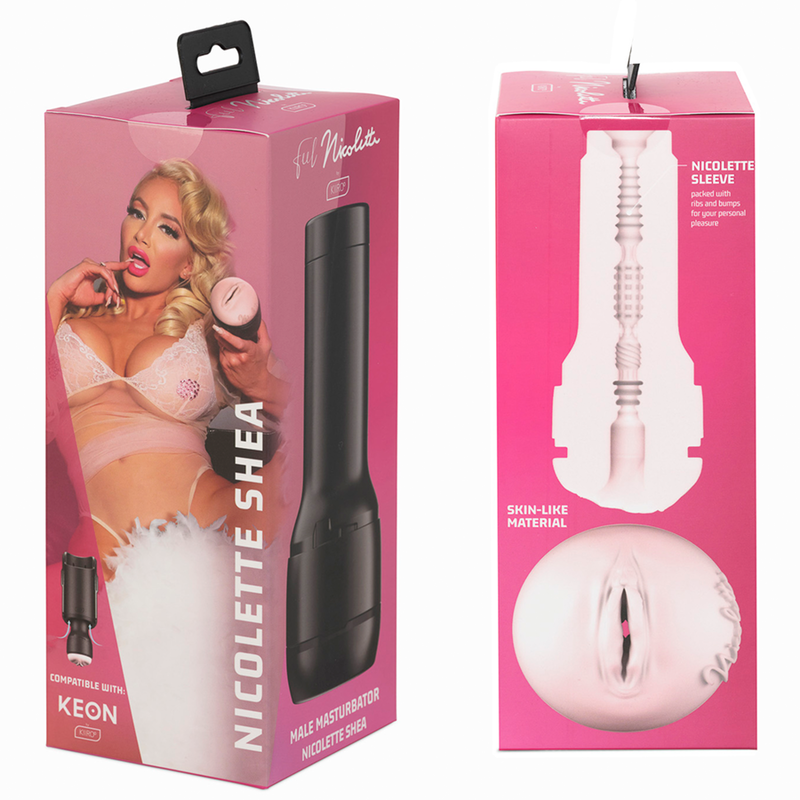 KIIROO – KEON + FEEL NICOLETTE SHEA STROKER + LUBRIFICANTE DI QUALIT AQUA 50 ML