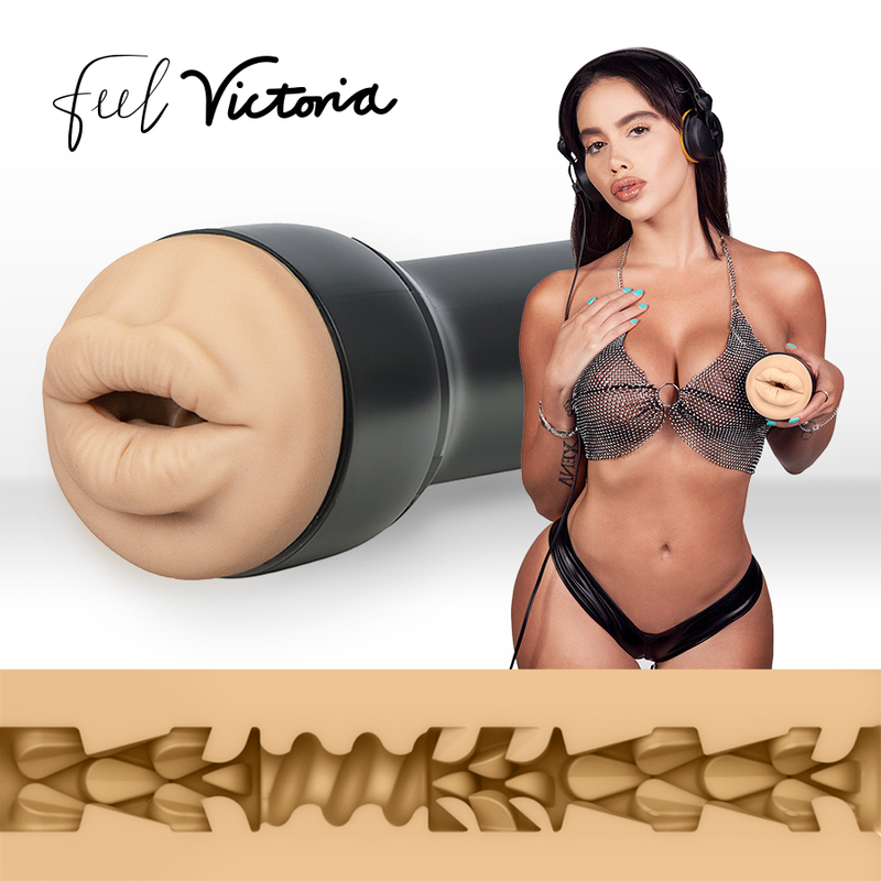 Kiiroo Feel Victoria June Mund – Mundmasturbator
