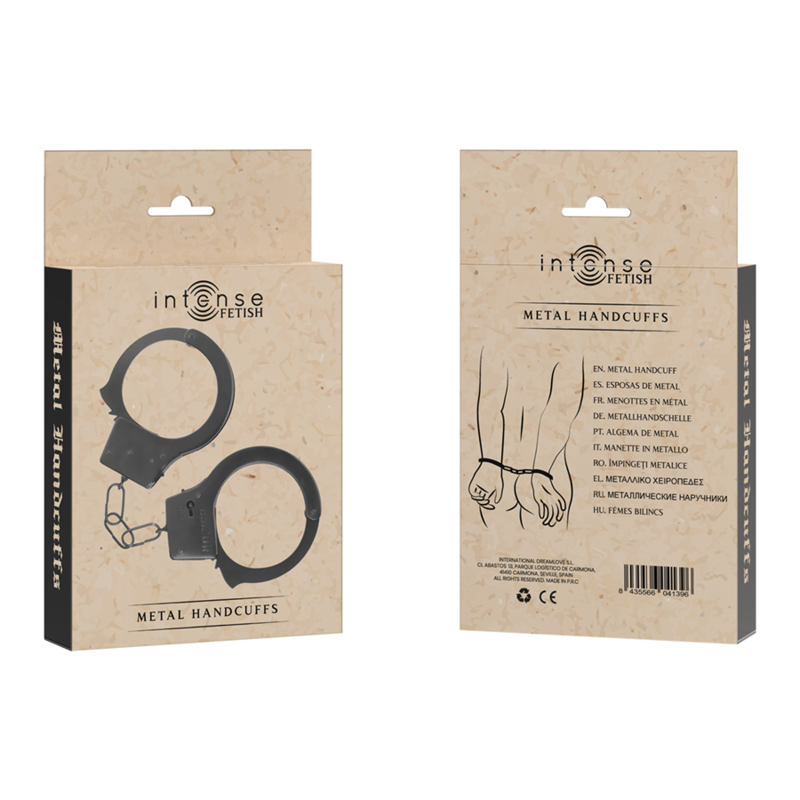 INTENSE – FETISH METAL HANDCUFFS