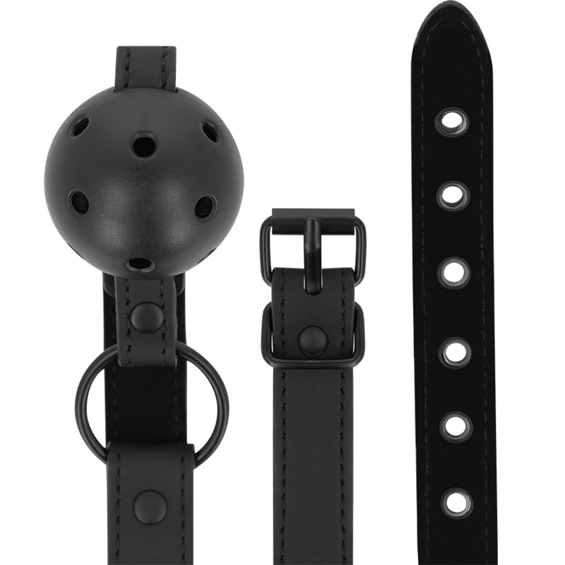 INTENSE – FETISH VEGAN LEATHER BALL GAG