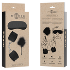 INTENSE – FETISH PLAYSET EROTICO 2 CON MANETTE, MASCHERA CIECA E TICKLER