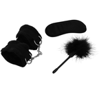 INTENSE – FETISH PLAYSET EROTICO 2 CON MANETTE, MASCHERA CIECA E TICKLER