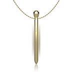 Ibiza Pocket – Klitoris-Stimulator mit Kette, golden, 12 Vibrationsmodi