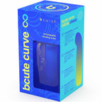 B SWISH – BCUTE CURVE INFINITE CLASSIC LIMITED EDITION BLUE SILICONE RECHARGEABLE VIBRATOR