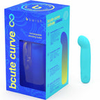 B SWISH – BCUTE CURVE INFINITE CLASSIC LIMITED EDITION BLUE SILICONE RECHARGEABLE VIBRATOR