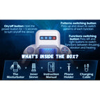 GAME CUP – MASTURBATEUR À VIBRATION DE POUSSÉE AVEC FONCTION CHAUFFANTE ET SUPPORT MOBILE – NOIR