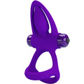 PRETTY LOVE – Vibrating ring with clitoral stimulator, 10 modes