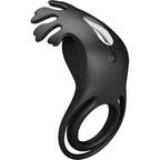 PRETTY LOVE – Ruben Vibrationsring, 7 Modi, Schwarz