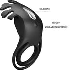 PRETTY LOVE – Ruben Vibrationsring, 7 Modi, Schwarz