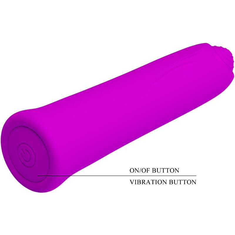 PRETTY LOVE – Curtis Mini-Vibrator, 12 Modi, Lila