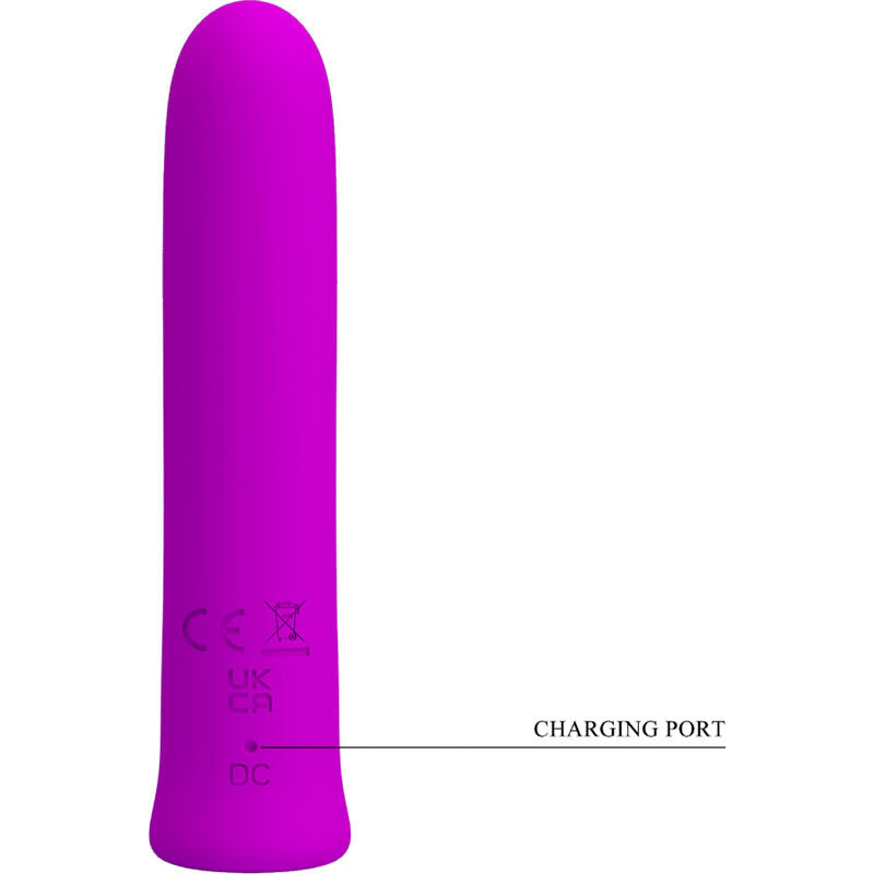 PRETTY LOVE – Curtis Mini-Vibrator, 12 Modi, Lila