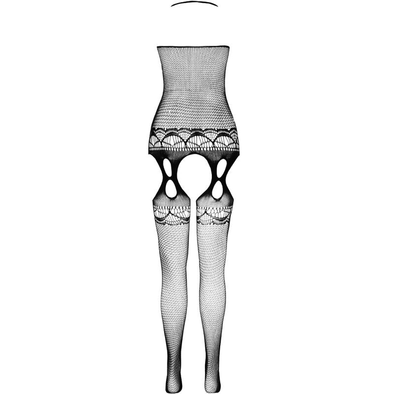 PASSION Eco Collection – Bodystocking ECO BS006, schwarz