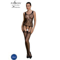PASSION Eco Collection – Bodystocking ECO BS007, schwarz