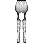 PASSION Eco Collection – Bodystocking ECO S005, weiss