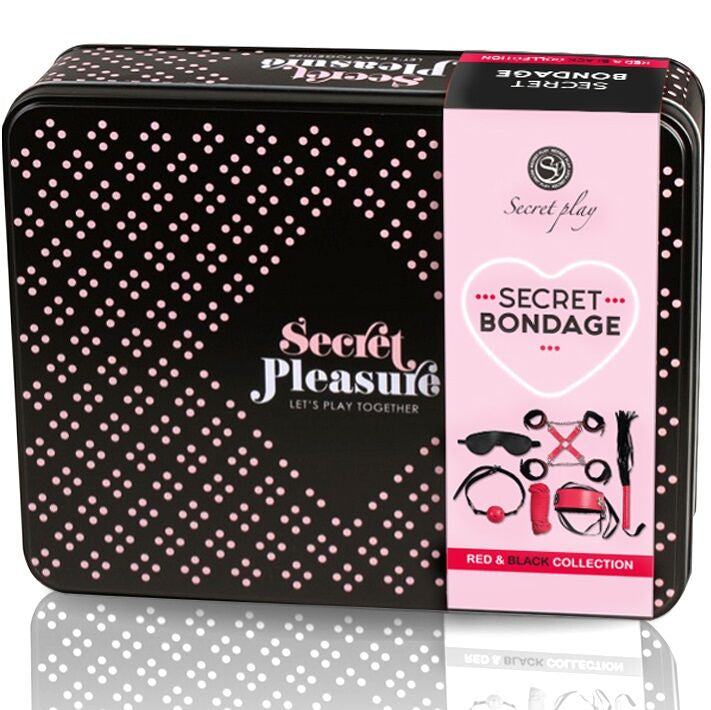 SECRETPLAY – BDSM set 6 pcs rossa collection