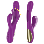 INTENSE Apolo – Multifunktionsvibrator mit oszillierender Zunge, lila