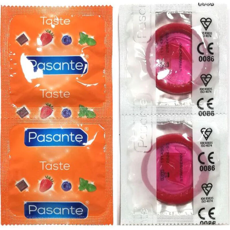 PASANTE – PRESERVATIVI GUSTO BORSA 144 UNIT