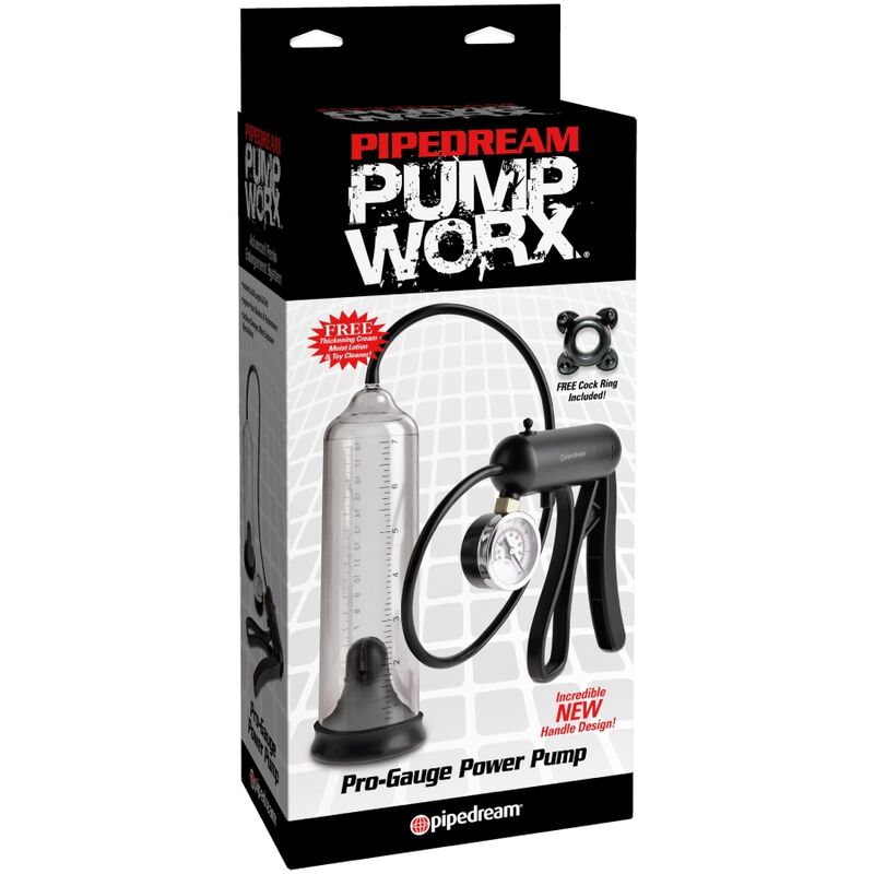 PUMP WORX Pro-Gauge – Transparente Kraftpumpe