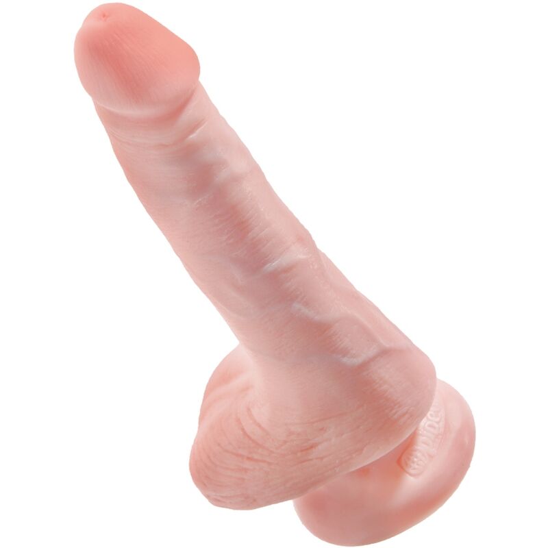KING COCK – PENE REALISTICO CON SFERE 13.5 CM LEGGERO
