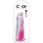 KING COCK – CLEAR REALISTIC PENIS CM